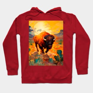 American bison Hoodie